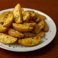 Batata Rústica Assada com Páprica e Alecrim