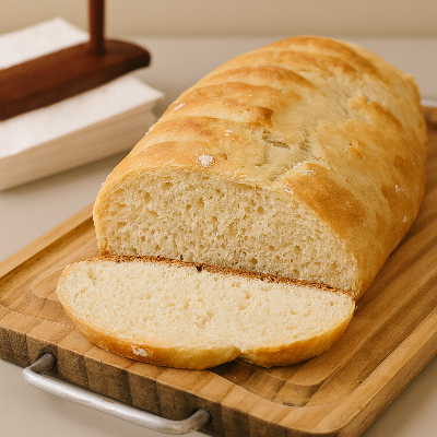 Pão Caseiro de Fermentação Lenta